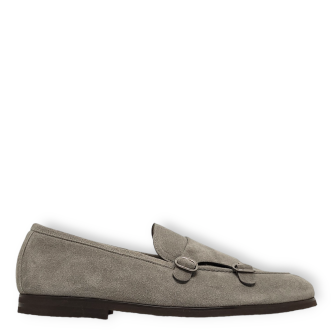 Loafers gri Monk strap 241U039.1
