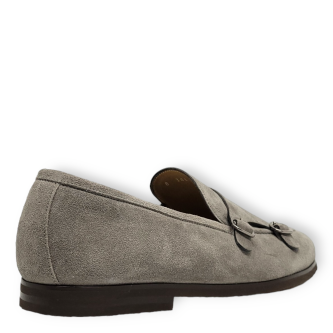 Loafers gri Monk strap 241U039.1