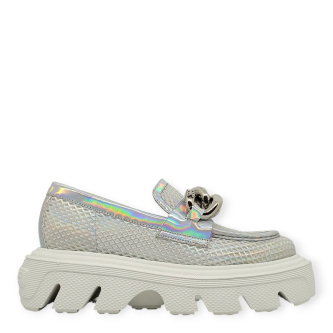 Loafers C Generation argintii