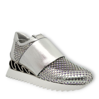 Sneakers Gilda Running argintii