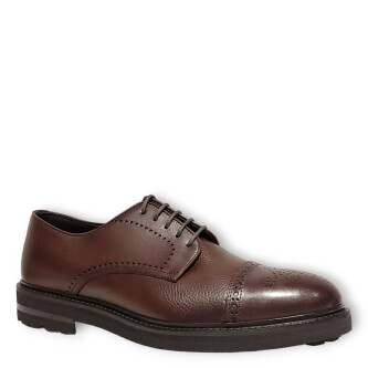 Pantofi Derby maro 82218