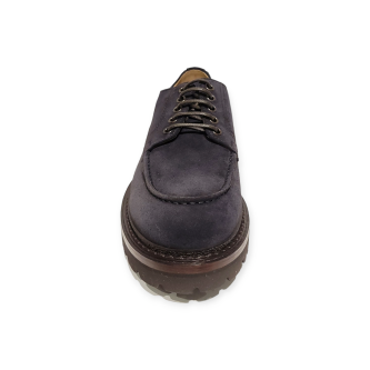 Pantofi Derby bleumarin 83211