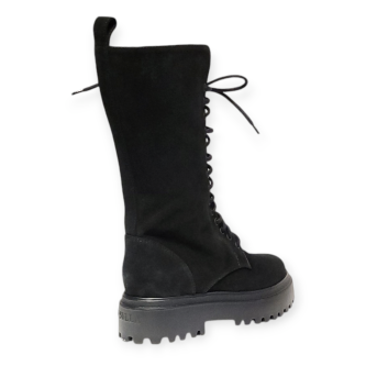Ghete Ranger negre din piele intoarsa 24W