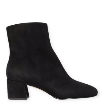 Ghete Eva negre cu toc gros 8 FW24