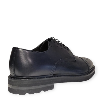 Pantofi Derby bleumarin 82218BV