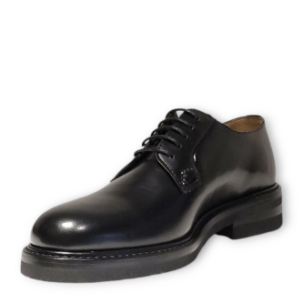Pantofi derby negri Sandy