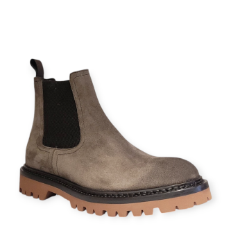 Ghete Chelsea slip-on maro