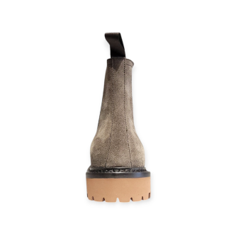 Ghete Chelsea slip-on maro