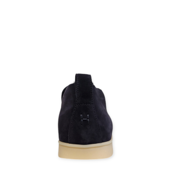 Loafers bleumarin Felix din piele intoarsa 204