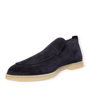 Loafers bleumarin Felix din piele intoarsa 204