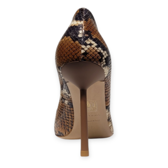 Pantofi Bella print piton 101
