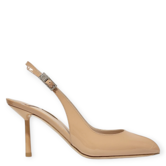 Pantofi Clivage slingback nude cu decupaj 25