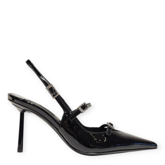 Pantofi slingback Scarlet negri 25