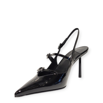 Pantofi slingback Scarlet negri 25