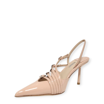 Pantofi slingback Scarlet nude 25