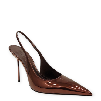 Pantofi slingback Lidia bronz  25