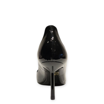Pantofi Ivy negri din piele lacuita 105