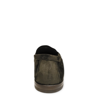 Loafers khaki 75401 din piele intoarsa 105