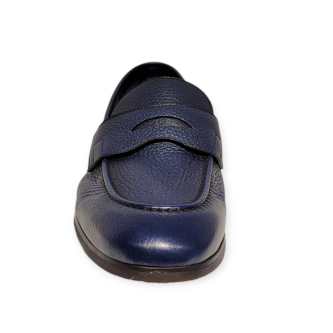 Loafers din piele naturală bleumarin 221U021 105