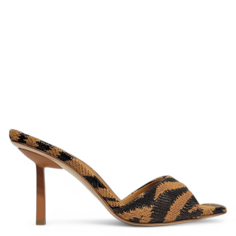 Sandale saboti animal print 105