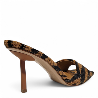 Sandale saboti animal print 105
