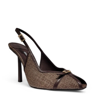 Pantofi Vittoria slingback maro ciocolata 105