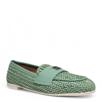 Loafers Hanoi verzi 105 Casadei