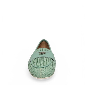 Loafers Hanoi verzi 105 Casadei