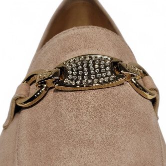 Loafers CC bej 105 Casadei