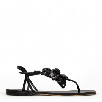 Sandale Negre Angie 105 Casadei 