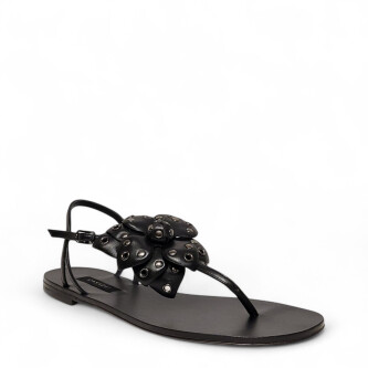 Sandale Negre Angie 105 Casadei 