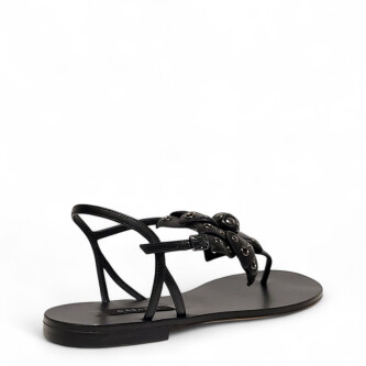 Sandale Negre Angie 105 Casadei 