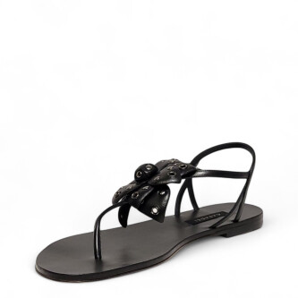 Sandale Negre Angie 105 Casadei 