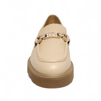Loafers CC bej din piele naturala 105
