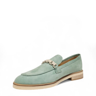 Loafers verzi din piele intoarsa 105