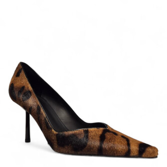 Pantofi Bella print leopard 205