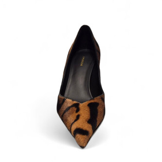 Pantofi Bella print leopard 205