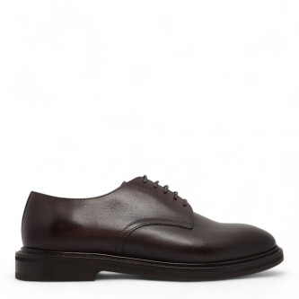 Pantofi Derby 85205 P1 maro 205