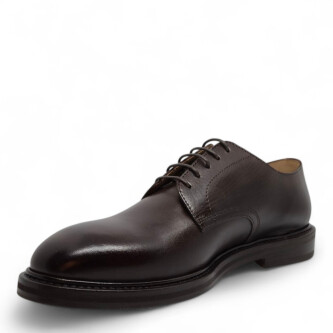 Pantofi Derby 85205 P1 maro 205