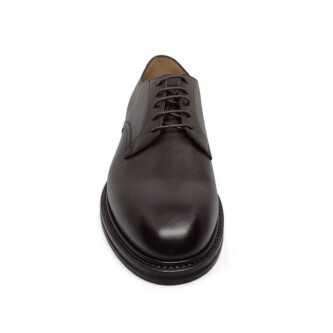 Pantofi Derby 85205 P1 maro 205