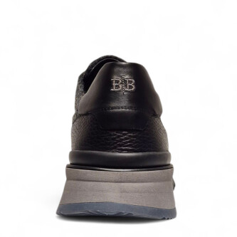 Sneakers negri G10-13806 cu siret 205