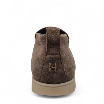 Loafers maro Felix din piele intoarsa  205