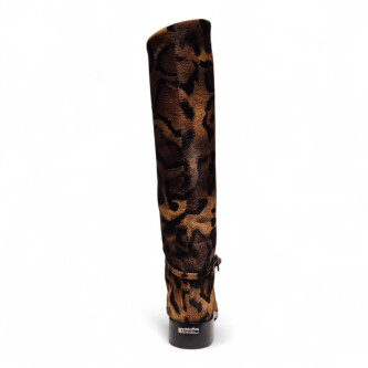 Cizme Charlotte print leopard 205