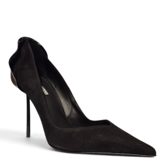 Pantofi negri Petalo 102