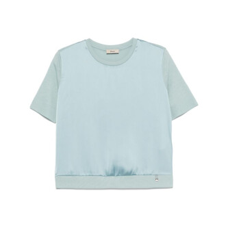 Tricou bleu cu panouri 105