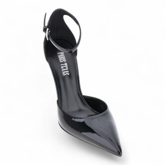 Pantofi Lidia negri din piele lacuita 205