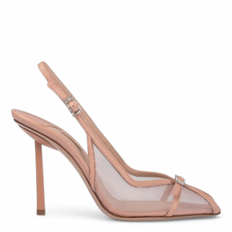 Pantofi Vittoria slingback nude 105
