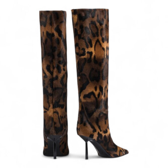 Cizme Bella print leopard 205