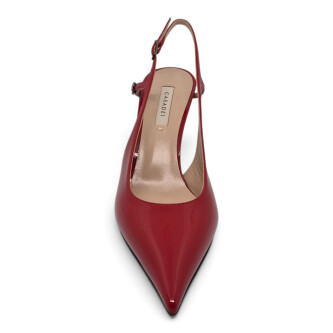 Pantofi slingback rosii Samurai Julia 102