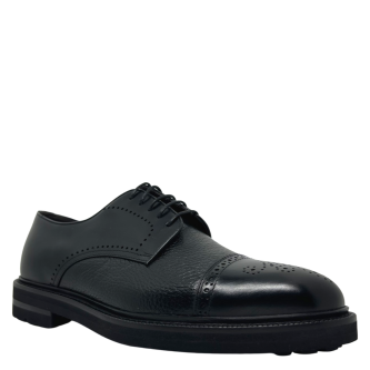 Pantofi Derby negrii 1N